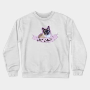 Cat Lady Crewneck Sweatshirt